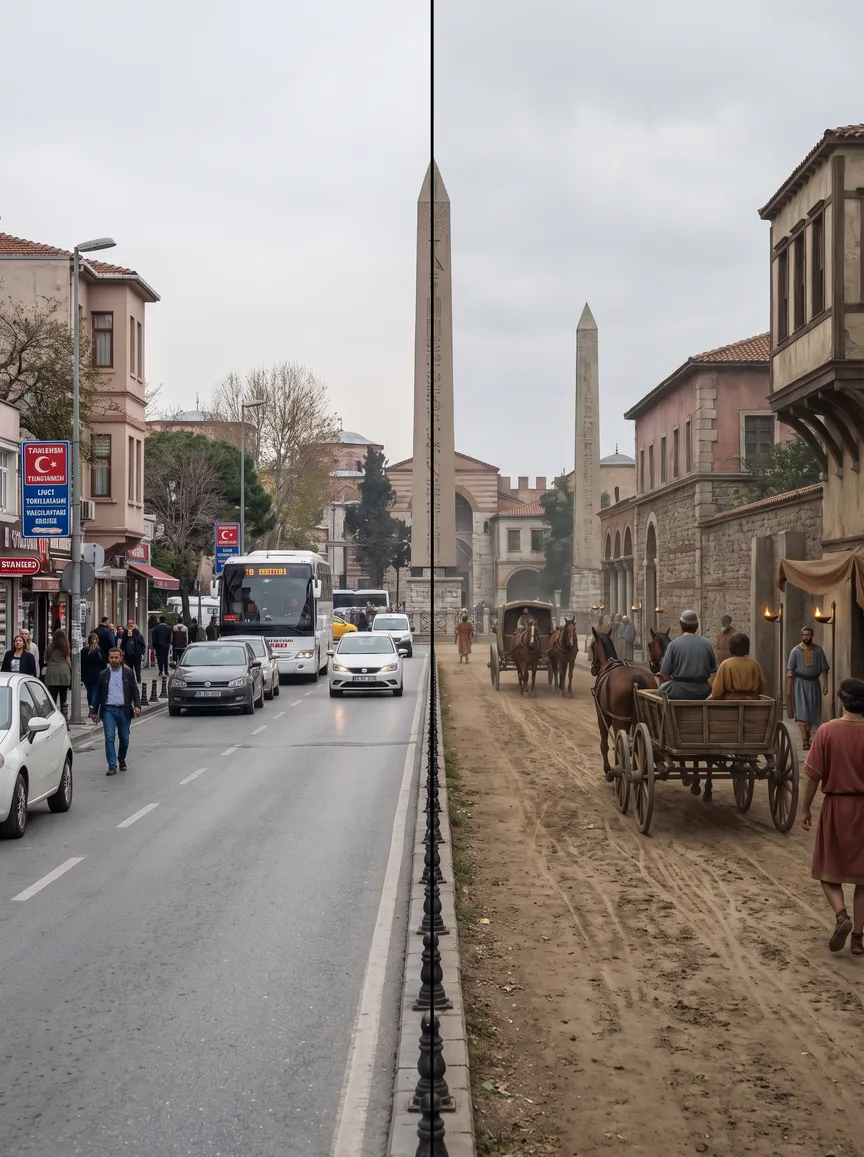 Aynı Sokak, İki Çağ — Tarih Ajanı Studio ile üretilmiş örnek